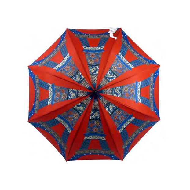 Guy De Jean LPF11 - POLYESTER/UV - ROUGE - 2 Parapluie Parapluies