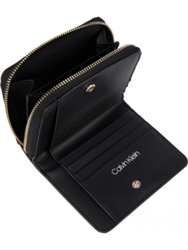 Calvin Klein K607432 - POLYURÉTHANE - BLACK - porte-monnaie/ porte-billets Portefeuilles