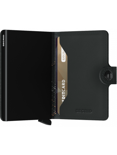 Secrid MST - ALUMINIUM - LINEA ORANGE secrid miniwallet porte cartes rfid Porte-cartes