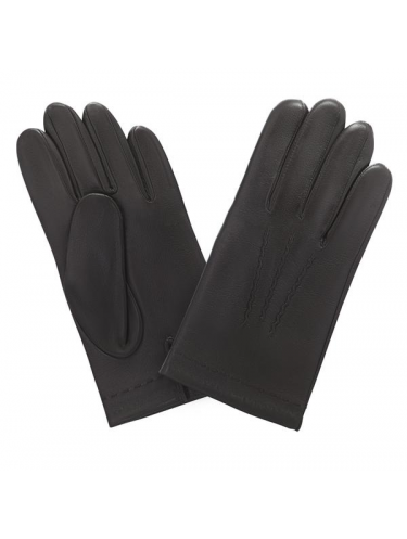 Glove Story 22005TR - CUIR D'AGNEAU - BRUN gant homme cuir Gants