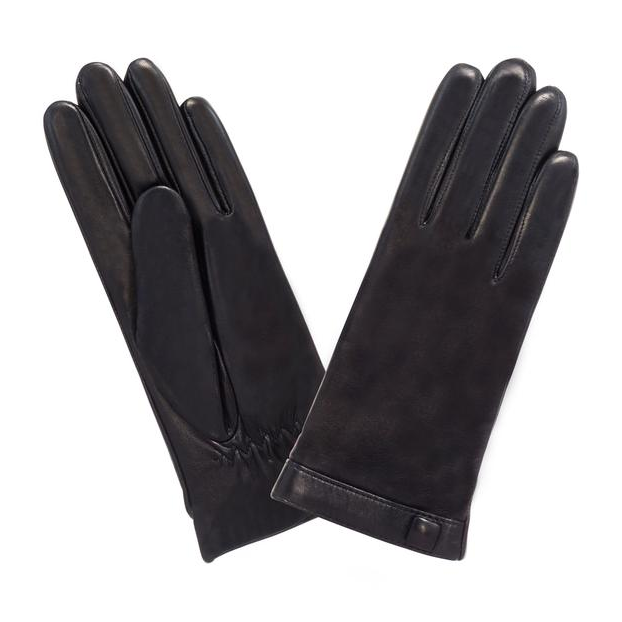 Glove Story 21321CA - CUIR D'AGNEAU - NOIR gants femme Gants