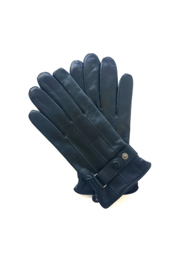 Poujade 1267DS - AGNEAU - NOIR gants h Gants