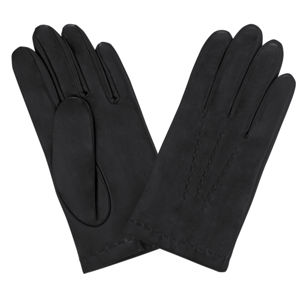 Glove Story 22027ST - AGNEAU - NOIR glove story 3 baguettes tactile gants homme Gants