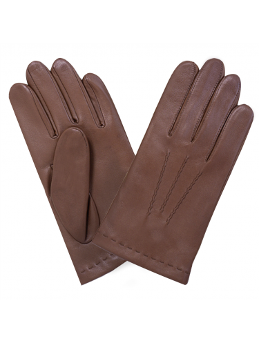 Glove Story 22027ST - AGNEAU - CORK glove story 3 baguettes tactile gants homme Gants