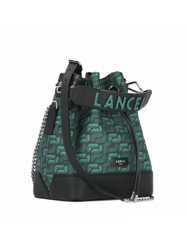 Lancel A11856 - POLYRETHANE/CUIR - MCO  lancelgram seau ninon s Sac porté travers
