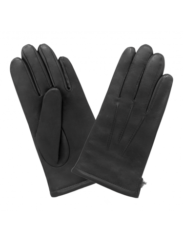 Glove Story 22074LA - CUIR D'AGNEAU - NOIR gants homme Gants