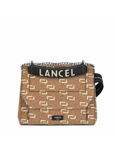 Lancel A11431 - POLYRETHANE/CUIR - CAME lancel lancelgram camel Sac porté travers