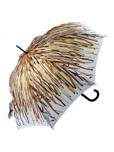 Guy De Jean JPG1046 - POLYESTER - JAUNE - 5 jean paul gauthier-ruban mètre-canne auto Parapluies