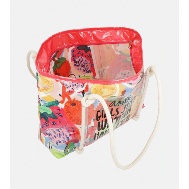 Anekke 34800-741 - POLYESTER - ROUGE aneeke-colors-sac de plage shopping