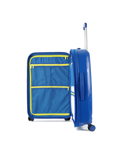 Elite Bagage E2125 - POLYCARBONATE - BLEU - B elite pure valise 65cm Valises