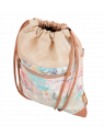 Anekke 34705-602 - POLYURÉTHANE - BEIGE aneeke-méditérranéen-sac à dos froncé Sacs à mains
