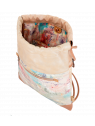 Anekke 34705-602 - POLYURÉTHANE - BEIGE aneeke-méditérranéen-sac à dos froncé Sacs à mains