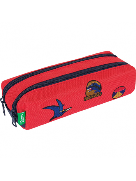 Tann's 121 - POLYESTER - MAE ROUGE - 66 tann's trousse double Petite maroquinerie
