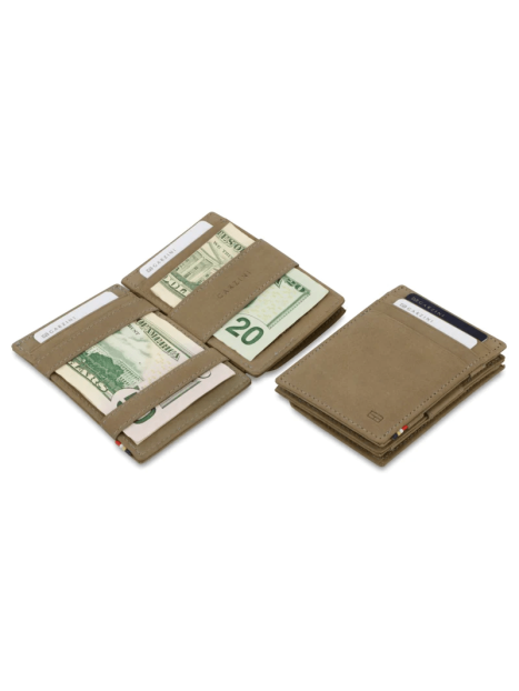 Garzini MW-CP1 - CUIR DE VACHETTE - META garzini-magic wallet-porte cartes rfid monnaie Porte-cartes