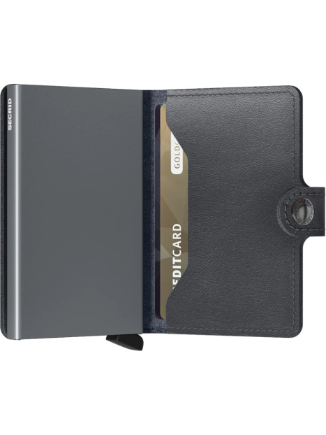 Secrid M - CUIR DE VACHETTE - GREY secrid miniwallet original porte cartes Porte-cartes