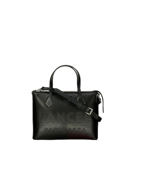 Lancel A12355 - CUIR DE VACHETTE - NOIR lancel essential tote cabas en cuir shopping
