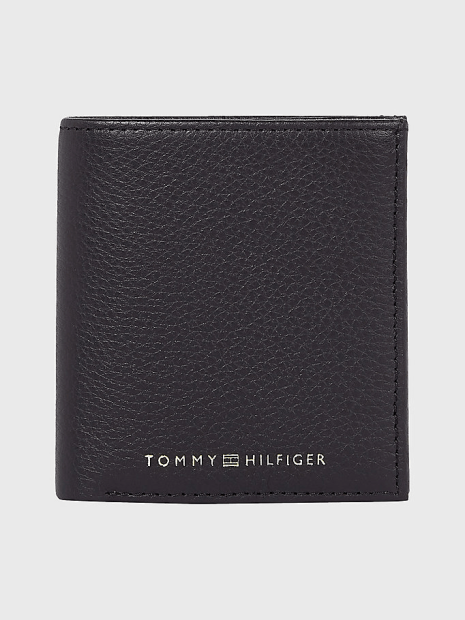 Tommy Hilfiger AM10992 - CUIR DE VACHETTE - NOI tommy hilfiger-premium-portefeuille Portefeuilles
