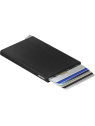 Secrid CFR - ALUMINIUM - BLACK secrid card protector- etui cartes Porte-cartes