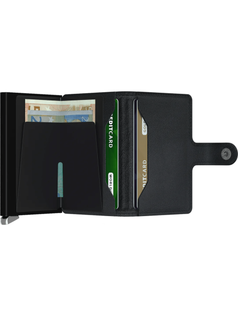 Secrid MEI - ALUMINIUM - BLACK secrid premium porte cartes Porte-cartes