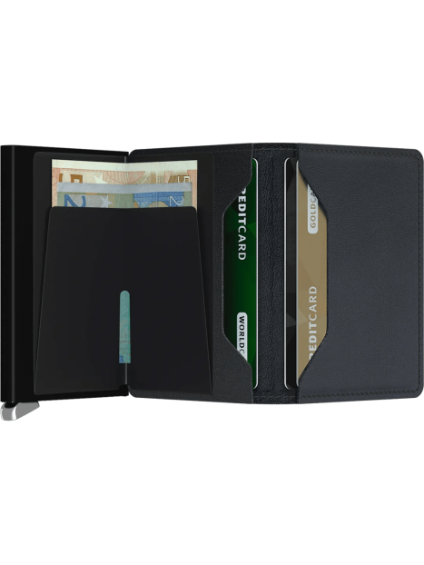 Secrid SEI - ALUMINIUM/CUIR DE MOUTON - secrid - premium-porte cartes Porte-cartes