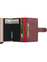 Secrid MSP - CUIR DE VACHETTE - ROUGE secrid -sparkle- porte carte rfid Porte-cartes