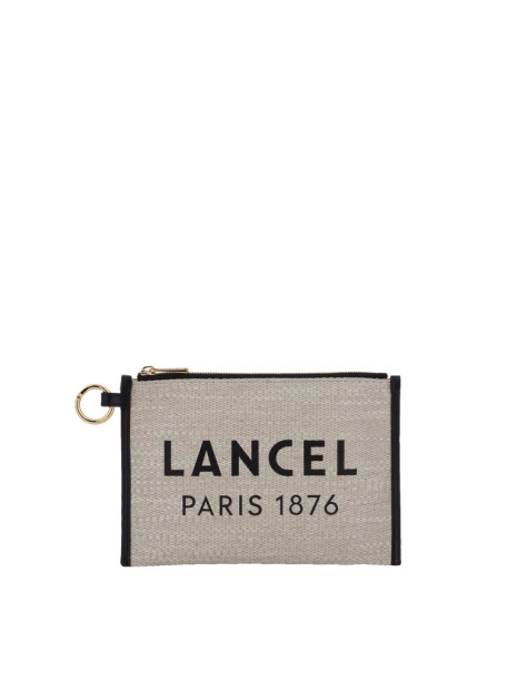 Lancel A12354 - TOILE DE JUTE - NATUREL Lancel-Summer tote-Pochette Pochettes