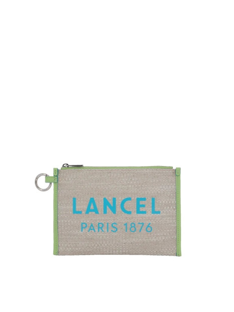 Lancel A12354 - TOILE DE JUTE - NATUREL lancel summer tote pochette Pochettes