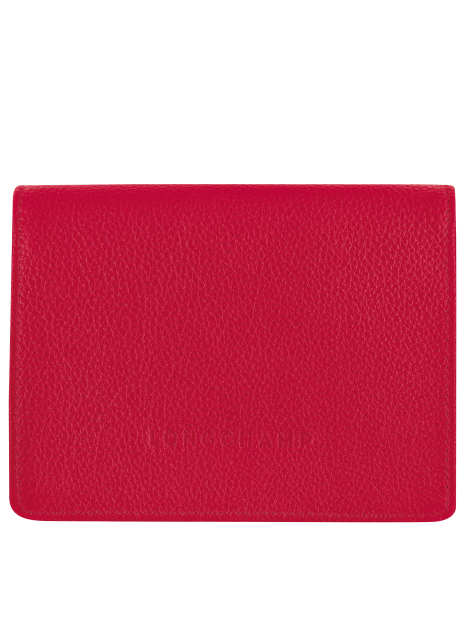 Longchamp 30021/021 - CUIR DE VACHETTE - L longchamp-le foulonné-portefeuille compact Porte-monnaie