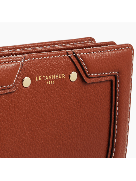 Le Tanneur TNGI3301 - CUIR DE VACHETTE - AC le tanneur- ella- porte feuille dos à dos Porte-monnaie