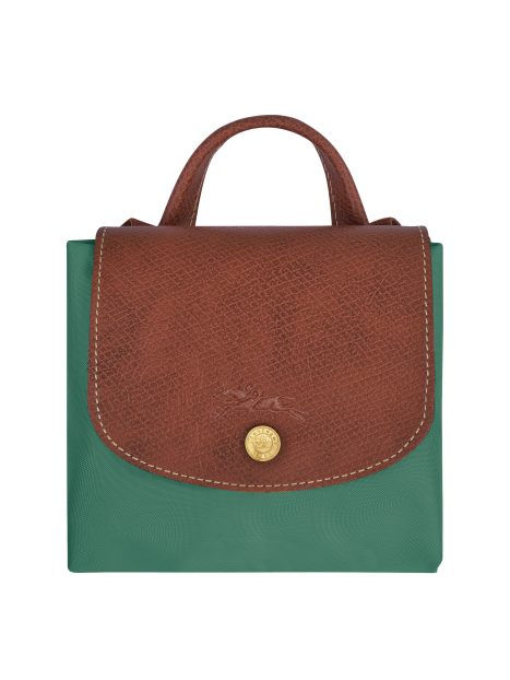 Longchamp 1699/089 - NYLON ET CUIR - SAUGE longchamp-pliage original-sac à dos Sacs à mains