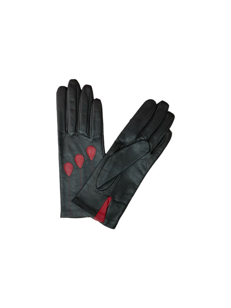 glove story oeillets gants femme tactile Taille 61/2 Couleur générique Noir  Nuance Noir