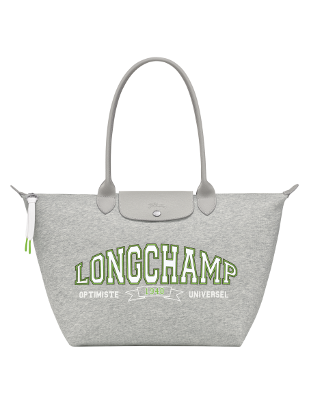 Longchamp 1899/HEA - COTON - GRIS - 112 longchamp-le pliage université-porté épaule shopping