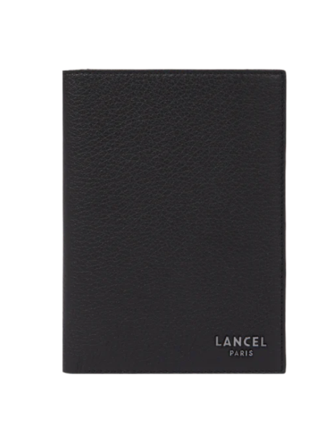Lancel A12883 - CUIR DE VACHETTE - NOIR lancel - come de lancel - portefeuille 15cm Portefeuilles