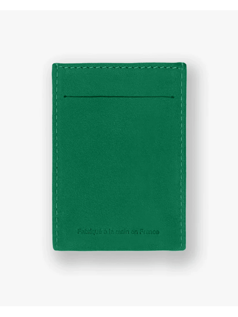 Les Ateliers Foures B01X - CUIR DE VACHETTE - PERROQ fourés-baroudeuse-porte cartes plat rfid Porte-cartes